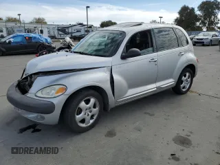 2001 Chrysler PT Cruiser with VIN 3C8FY4BB31T565483, listed as a Copart auction lot 79057824 with 216,188 mi miles and Salvage Title. Bid and sale history available at DreamBid. Image 1.