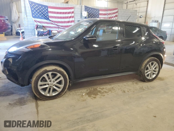 2016 Nissan Juke SL with VIN JN8AF5MR2GT608348, listed as a Copart auction lot 50353175 with 106,992 mi miles and Salvage Title. Bid and sale history available at carsss.com. Image 1.