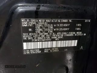 2016 Toyota RAV4 LE with VIN 2T3BFREV3GW440493, listed as a Copart auction lot 44507185 with 150,473 mi miles and Salvage Title. Bid and sale history available at DreamBid. Image 13.