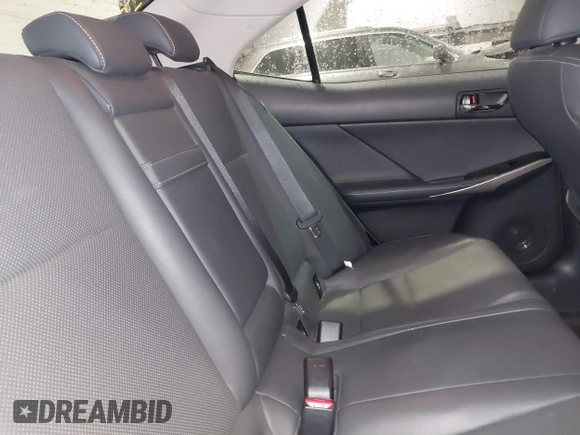 2015 Lexus IS 250 with VIN JTHCF1D21F5025433, listed as a IAAI auction lot 41458654 with 61,028 mi miles and . Bid and sale history available at DreamBid. Image 8.