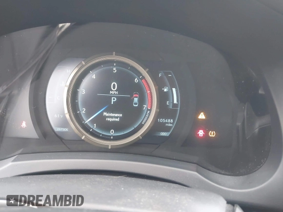 2016 Lexus IS 200t with VIN JTHBA1D22G5033018, listed as a IAAI auction lot 42029792 with 105,488 mi miles and . Bid and sale history available at DreamBid. Image 16.