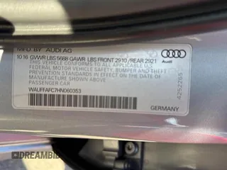 2017 Audi S6 Premium Plus with VIN WAUFFAFC7HN060353, listed as a Copart auction lot 48936475 with 93,986 mi miles and Clean Title. Bid and sale history available at carsss.com. Image 10.