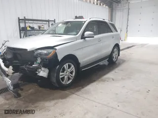 2015 Mercedes-Benz M-Class ML 350 with VIN 4JGDA5HB5FA564792, listed as a IAAI auction lot 41649427 with 70,764 mi miles. Bid and sale history available at carsss.com. Image 2.