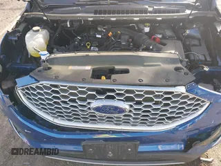 2024 Ford Edge SEL with VIN 2FMPK4J97RBA93748, listed as a IAAI auction lot 42081855 with 27,755 mi miles. Bid and sale history available at carsss.com. Image 10.