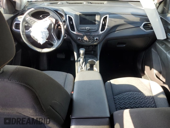 2023 Chevrolet Equinox LT with VIN 3GNAXKEG0PS156762, listed as a Copart auction lot 55434295 with 36,898 mi miles and Salvage title. Bid and sale history available at DreamBid. Image 8.