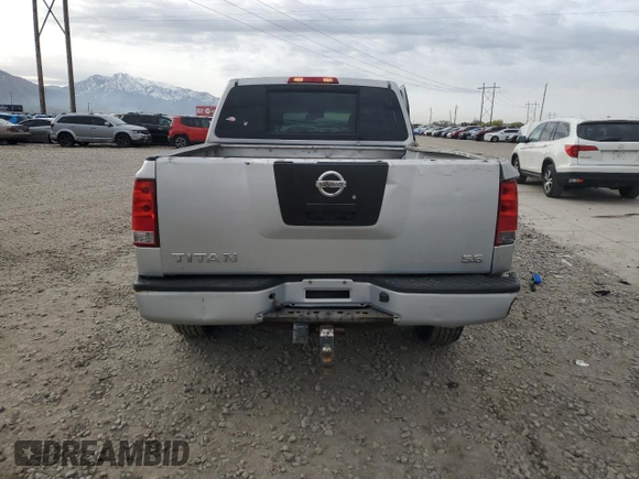 2007 Nissan Titan XE z VIN 1N6AA07B67N204661, wystawiony jako Copart lot #52316275 z przebiegiem 168 269 mil mil oraz Szkoda całkowita • Salvage title. Historia ofert i sprzedaży dostępna na DreamBid. Obrazek 6.