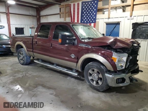 2011 Ford Super Duty F-250 SRW XL with VIN 1FT7W2AT7BEC34997, listed as a Copart auction lot 82990994 with 94,905 mi miles and Salvage Title. Bid and sale history available at carsss.com. Image 4.
