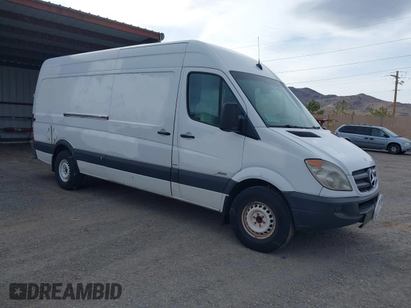 2011 Mercedes-Benz Sprinter Cargo with VIN WD3PE8CB4B5595009, listed as a IAAI auction lot 41791413 with 353,189 mi miles. Bid and sale history available at carsss.com. Image 1.