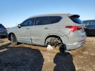 2021 Hyundai Santa Fe Calligraphy with VIN 5NMS5DAL2MH356272, listed as a Copart auction lot 49246385 with 33,528 mi miles and Salvage Title. Bid and sale history available at carsss.com. Image 2.