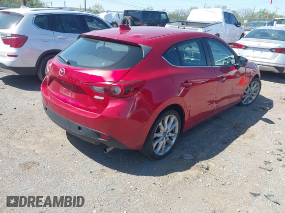 2014 Mazda 3 S Touring with VIN JM1BM1L36E1139818, listed as a IAAI auction lot 42052687 with 134,397 mi miles and . Bid and sale history available at DreamBid. Image 4.