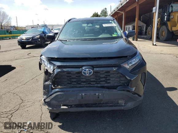 2021 Toyota RAV4 Hybrid LE with VIN 4T3L6RFV5MU006056, listed as a Copart auction lot 51797665 with 81,169 mi miles and Salvage Title. Bid and sale history available at carsss.com. Image 5.