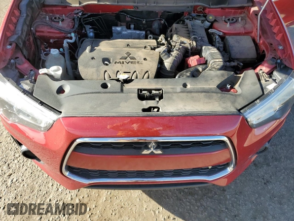 2014 Mitsubishi Outlander Sport ES with VIN 4A4AP3AU9EE012752, listed as a Copart auction lot 71365684 with 61,107 mi miles and Salvage Title. Bid and sale history available at carsss.com. Image 12.