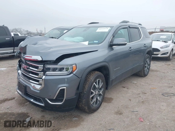 2021 GMC Acadia SLE with VIN 1GKKNKLS0MZ103718, listed as a IAAI auction lot 41511173 with 51,047 mi miles and . Bid and sale history available at DreamBid. Image 17.