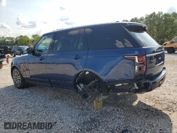 2020 Land Rover Range Rover with VIN SALGS5SE2LA568112, listed as a Copart auction lot 71191344 with 39,954 mi miles and Clean title. Bid and sale history available at DreamBid. Image 2.