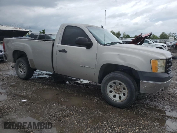 2007 GMC Sierra 1500 Work Truck with VIN 1GTEC14C67Z583865, listed as a Copart auction lot 54379175 with 283,321 mi miles and Clean title. Bid and sale history available at DreamBid. Image 4.