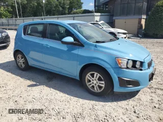 2014 Chevrolet Sonic LT with VIN 1G1JC6SBXE4155113, listed as a Copart auction lot 60866464 with 99,695 mi miles and Salvage Title. Bid and sale history available at carsss.com. Image 4.