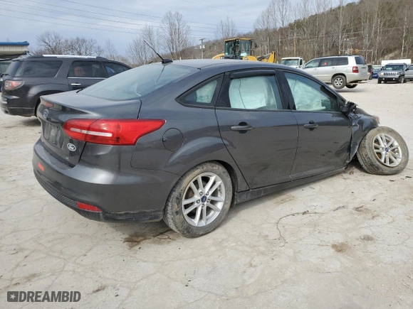 2018 Ford Focus SE with VIN 1FADP3F20JL301283, listed as a Copart auction lot 47442415 with 0 mi miles and Salvage Title. Bid and sale history available at carsss.com. Image 3.