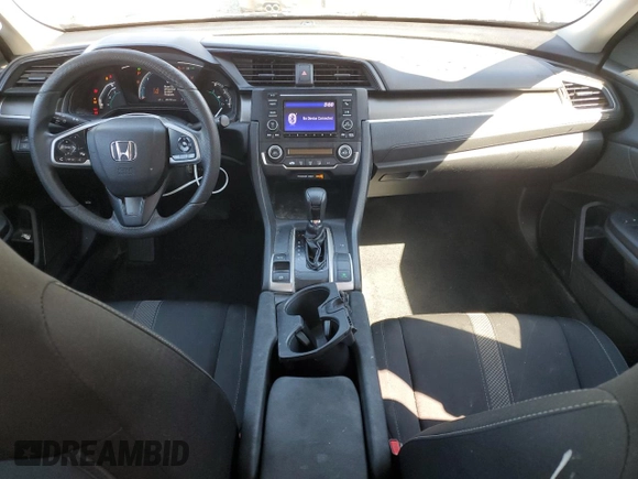 2019 Honda Civic Sedan LX with VIN 19XFC2F69KE001859, listed as a Copart auction lot 49617075 with 98,781 mi miles and Salvage Title. Bid and sale history available at carsss.com. Image 8.