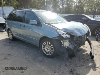 2008 Toyota Sienna XLE with VIN 5TDZK22C68S182817, listed as a Copart auction lot 49111765 with 147,620 mi miles and Salvage Title. Bid and sale history available at carsss.com. Image 4.