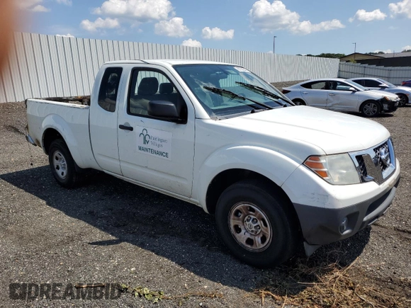 2014 Nissan Frontier S with VIN 1N6BD0CT7EN733222, listed as a Copart auction lot 61736345 with 82,691 mi miles and Salvage title. Bid and sale history available at DreamBid. Image 4.