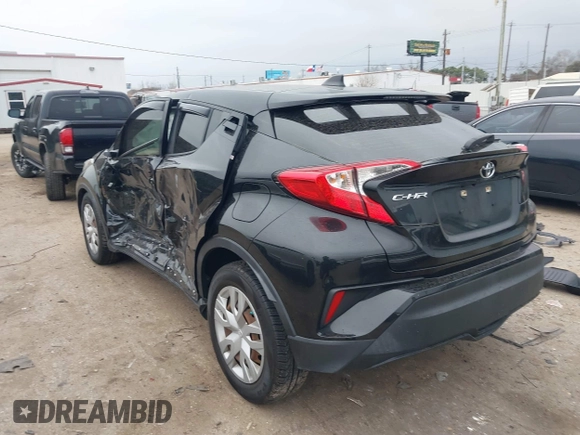 2019 Toyota C-HR XLE with VIN JTNKHMBX9K1035969, listed as a IAAI auction lot 41601631 with 1 mi miles. Bid and sale history available at carsss.com. Image 3.