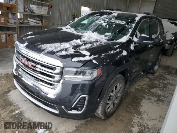 2020 GMC Acadia SLT with VIN 1GKKNULS6LZ132957, listed as a Copart auction lot 44525725 with 140,060 mi miles and Salvage Title. Bid and sale history available at DreamBid. Image 1.