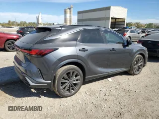 2024 Lexus RX with VIN 2T2BAMCA1RC046677, listed as a Copart auction lot 74885944 with 6,565 mi miles and Salvage Title. Bid and sale history available at carsss.com. Image 3.