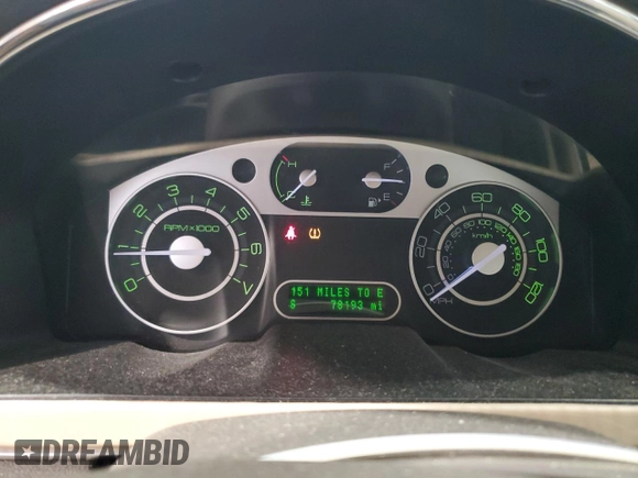 2009 Mercury Sable Premier with VIN 1MEHM42W69G626719, listed as a Copart auction lot 62270835 with 78,193 mi miles and Salvage title. Bid and sale history available at DreamBid. Image 9.