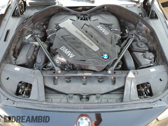 2012 BMW 5 Series 550i Gran Turismo with VIN WBASN4C5XCC210209, listed as a Copart auction lot 60665625 with 97,078 mi miles and Salvage title. Bid and sale history available at DreamBid. Image 12.
