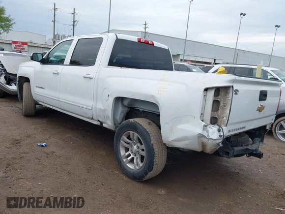 2017 Chevrolet Silverado 1500 LT with VIN 3GCPCREC7HG212382, listed as a IAAI auction lot 41896791 with 129,264 mi miles. Bid and sale history available at carsss.com. Image 3.