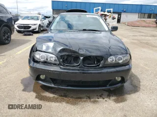 2004 BMW 3 Series 330Ci with VIN WBABD53414PL10967, listed as a Copart auction lot 53732735 with 156,594 mi miles and Clean title. Bid and sale history available at DreamBid. Image 5.