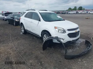 2016 Chevrolet Equinox LT z VIN 2GNALCEKXG6212825, wystawiony jako IAAI lot #42088065 z przebiegiem 155 695 mil mil oraz . Historia ofert i sprzedaży dostępna na DreamBid. Obrazek 1.