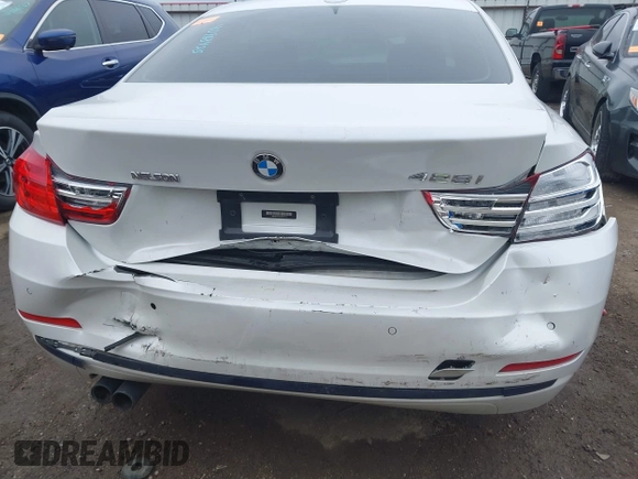 2016 BMW 4 Series 428i with VIN WBA3N7C54GK227475, listed as a IAAI auction lot 40963425 with 87,408 mi miles and . Bid and sale history available at carsss.com. Image 17.