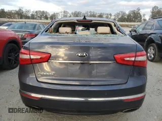 2015 Kia Cadenza Premium with VIN KNALN4D71F5193796, listed as a Copart auction lot 78737754 with 0 mi miles and Salvage Title. Bid and sale history available at carsss.com. Image 6.