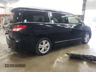 2012 Nissan Quest LE z VIN JN8AE2KP9C9050296, wystawiony jako Copart lot #52780705 z przebiegiem 160 944 mil mil oraz Szkoda całkowita • Salvage title. Historia ofert i sprzedaży dostępna na DreamBid. Obrazek 3.