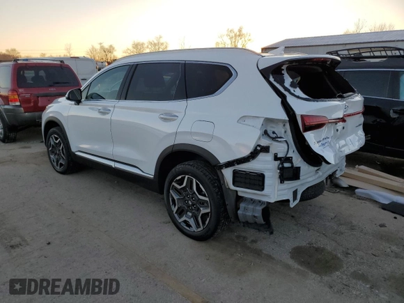 2021 Hyundai Santa Fe Hybrid SEL Premium with VIN KM8S3DA13MU004021, listed as a Copart auction lot 79228403 with 27,627 mi miles. Bid and sale history available at carsss.com. Image 2.