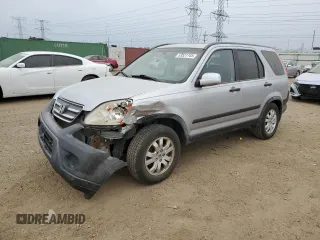 2005 Honda CR-V EX z VIN JHLRD78835C055520, wystawiony jako Copart lot #53521745 z przebiegiem 213 258 mil mil oraz Szkoda całkowita • Salvage title. Historia ofert i sprzedaży dostępna na DreamBid. Obrazek 1.