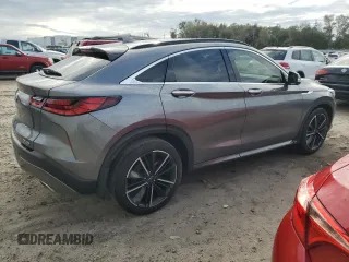 2022 Infiniti QX55 Sensory z VIN 3PCAJ5L39NF102667, wystawiony jako Copart lot #39256554 z przebiegiem 28 110 mil mil oraz . Historia ofert i sprzedaży dostępna na DreamBid. Obrazek 3.