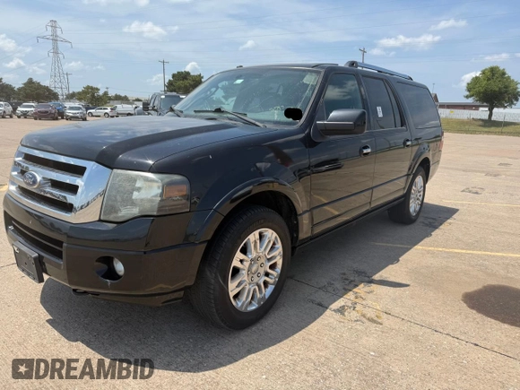 2011 Ford Expedition Max Limited z VIN 1FMJK2A56BEF20922, wystawiony jako Copart lot #58569545 z przebiegiem 209 329 mil mil oraz Czysty tytuł • Clean title. Historia ofert i sprzedaży dostępna na DreamBid. Obrazek 2.