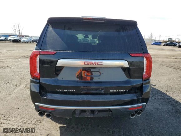 2021 GMC Yukon XL Denali with VIN 1GKS2JKL0MR361010, listed as a Copart auction lot 49706745 with 52,427 mi miles and Clean Title. Bid and sale history available at carsss.com. Image 6.