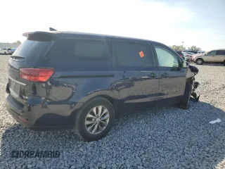 2021 Kia Sedona LX with VIN KNDMB5C17M6667292, listed as a Copart auction lot 48960695 with 162,204 mi miles and Non Repairable. Bid and sale history available at carsss.com. Image 3.