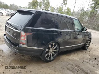 2014 Land Rover Range Rover Supercharged with VIN SALGS3TF5EA185652, listed as a Copart auction lot 47653475 with 129,582 mi miles and Clean title. Bid and sale history available at DreamBid. Image 3.