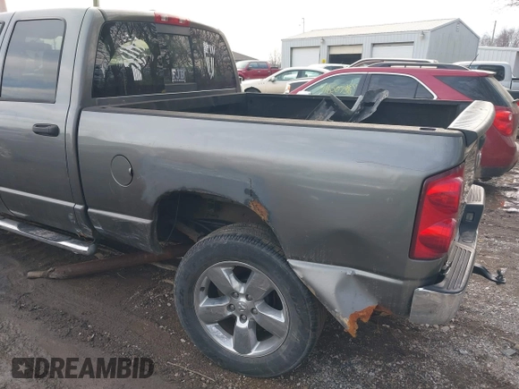 2007 Dodge 1500 Laramie with VIN 1D7HU18237S202967, listed as a IAAI auction lot 41628793 with 252,145 mi miles. Bid and sale history available at carsss.com. Image 6.