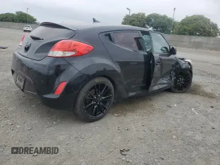 2012 Hyundai Veloster w/Black Int with VIN KMHTC6AD6CU054131, listed as a Copart auction lot 59344465 with 82,391 mi miles and Salvage title. Bid and sale history available at DreamBid. Image 3.