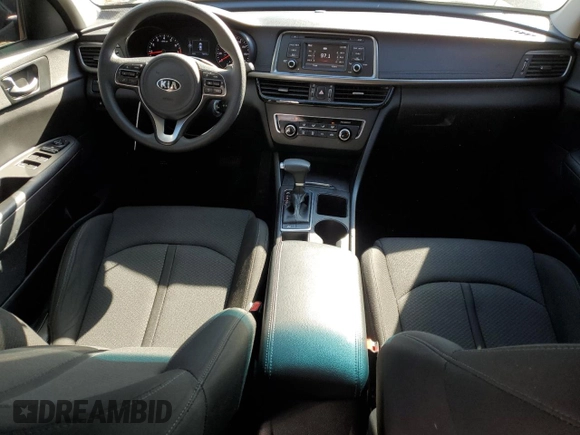 2017 Kia Optima LX with VIN KNAGT4L38H5154177, listed as a Copart auction lot 46681585 with 72,075 mi miles and Salvage Title. Bid and sale history available at carsss.com. Image 8.
