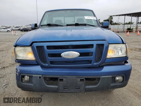 2007 Ford Ranger XL with VIN 1FTYR10U07PA58838, listed as a Copart auction lot 58838005 with 84,099 mi miles and Salvage title. Bid and sale history available at DreamBid. Image 5.