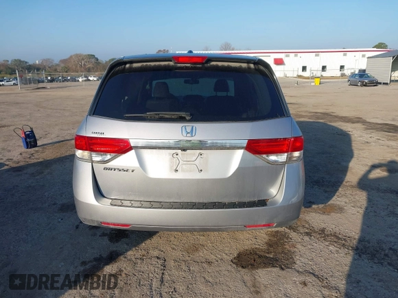 2016 Honda Odyssey EX-L with VIN 5FNRL5H65GB080864, listed as a IAAI auction lot 41476716 with 171,550 mi miles. Bid and sale history available at carsss.com. Image 17.