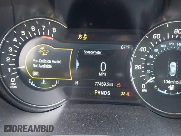 2017 Lincoln MKZ Reserve with VIN 3LN6L5FC5HR615781, listed as a IAAI auction lot 42419285 with 77,459 mi miles and . Bid and sale history available at DreamBid. Image 14.