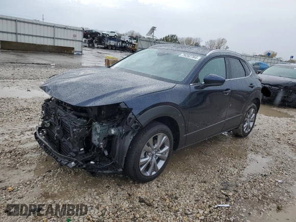 2023 Mazda CX-30 S Carbon Edition with VIN 3MVDMBCM8PM571080, listed as a Copart auction lot 79252764 with 17,001 mi miles and Salvage Title. Bid and sale history available at DreamBid. Image 1.