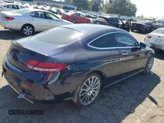 2023 Mercedes-Benz C 300 with VIN W1KWJ8DB3PG130931, listed as a Copart auction lot 73408804 with Not Provided miles and Salvage Title. Bid and sale history available at DreamBid. Image 3.